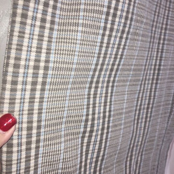 Vintage Rare Y2K Fossil Striped Trouser Pants Women's Size 36R - Picture 4 of 6